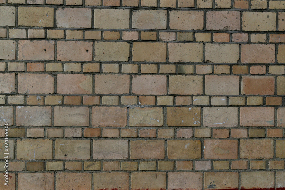 gray rough brick wall abstract background