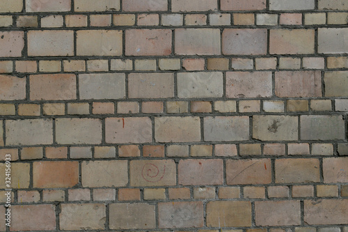 gray rough brick wall abstract background