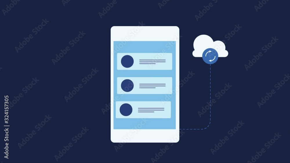 Mobile cloud storage, smartphone data, information, sync with cloud