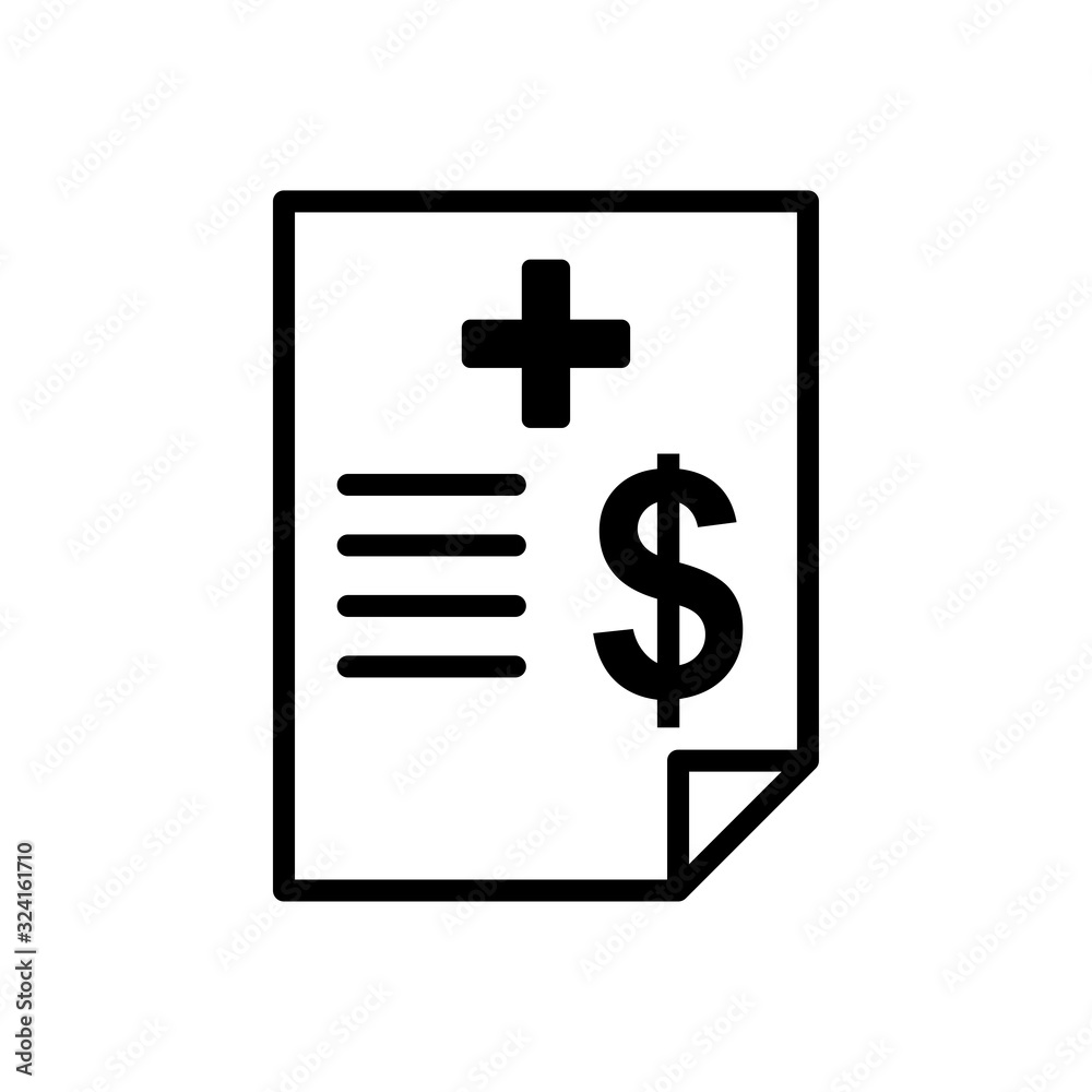 document - billing icon vector design template document - billing icon vector design template