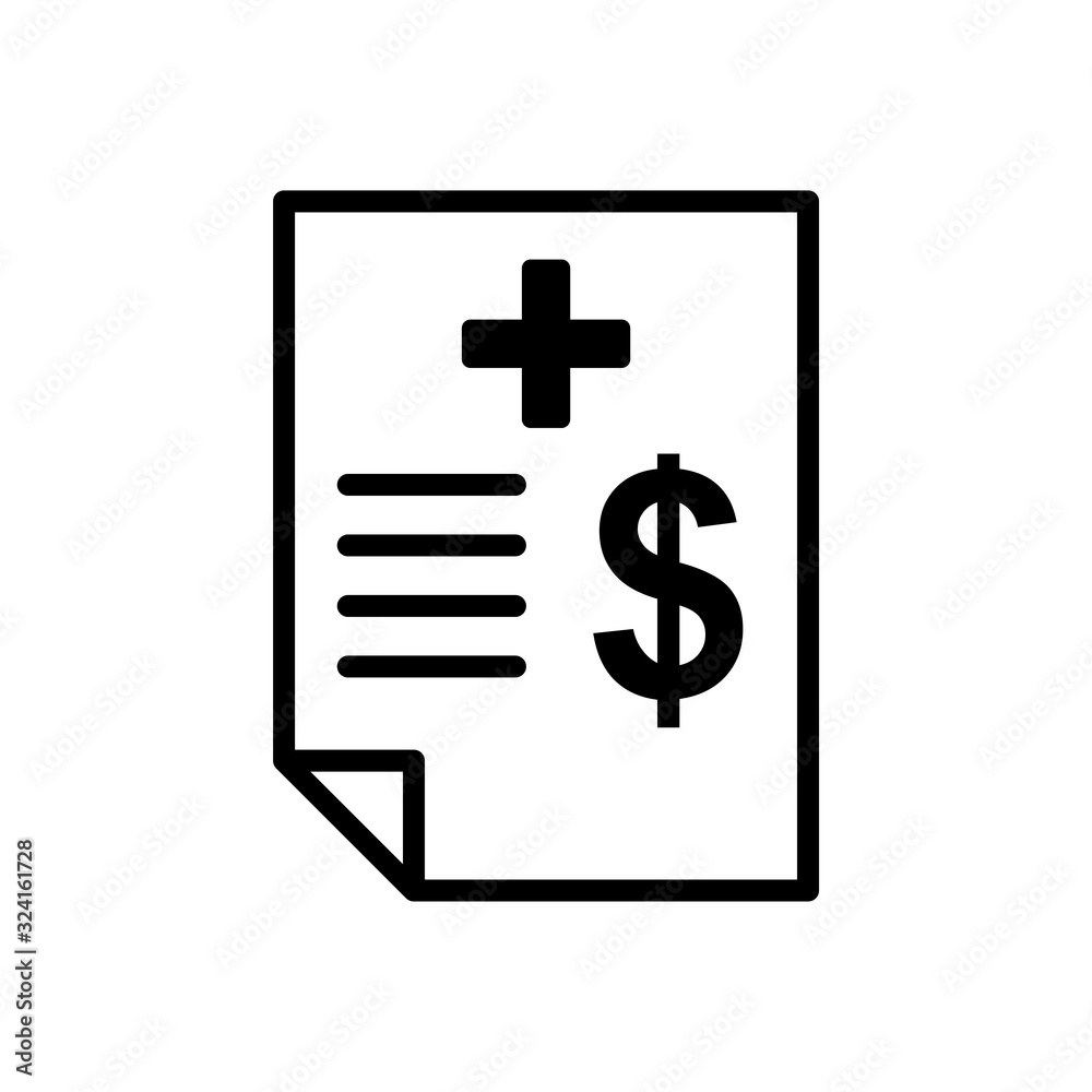 document - billing icon vector design template document - billing icon vector design template