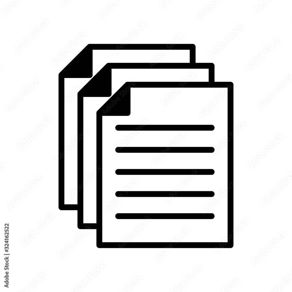 document - billing icon vector design template document - billing icon vector design template