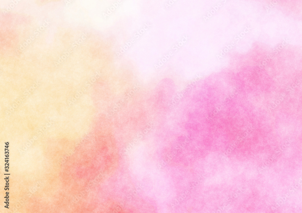 Obraz premium Render watercolor background