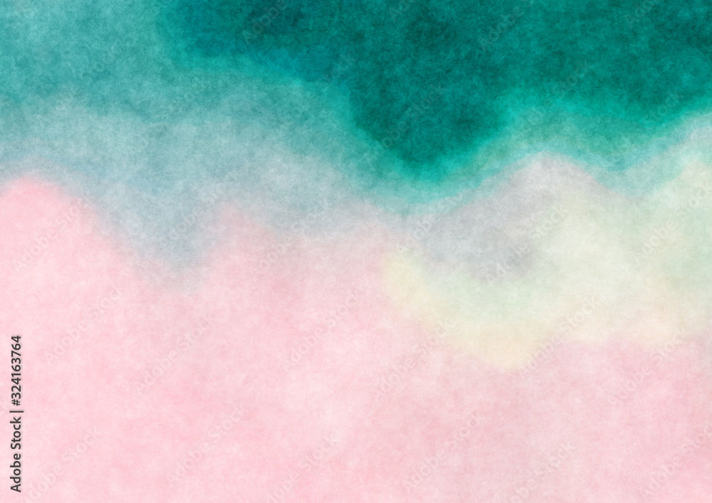 Render watercolor background Render watercolor background