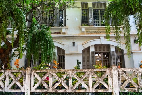 Ancient French-colonial architecture