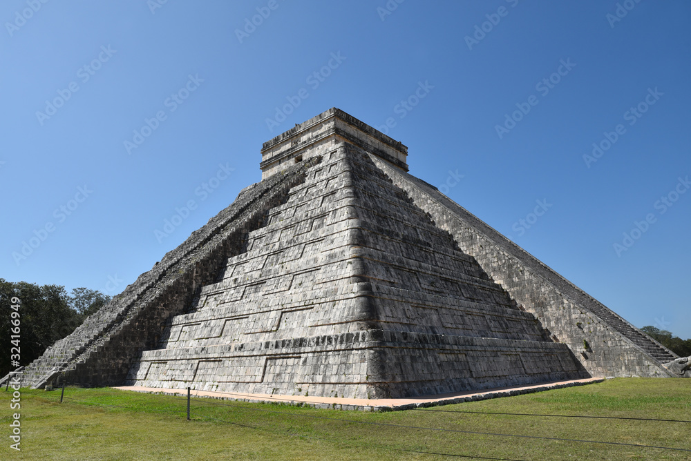 Grande pyramide maya de Chichen Itza, Mexique