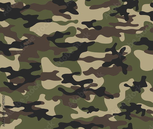  Light camouflage pattern seamless texture military texture for print. Disguise vector background.