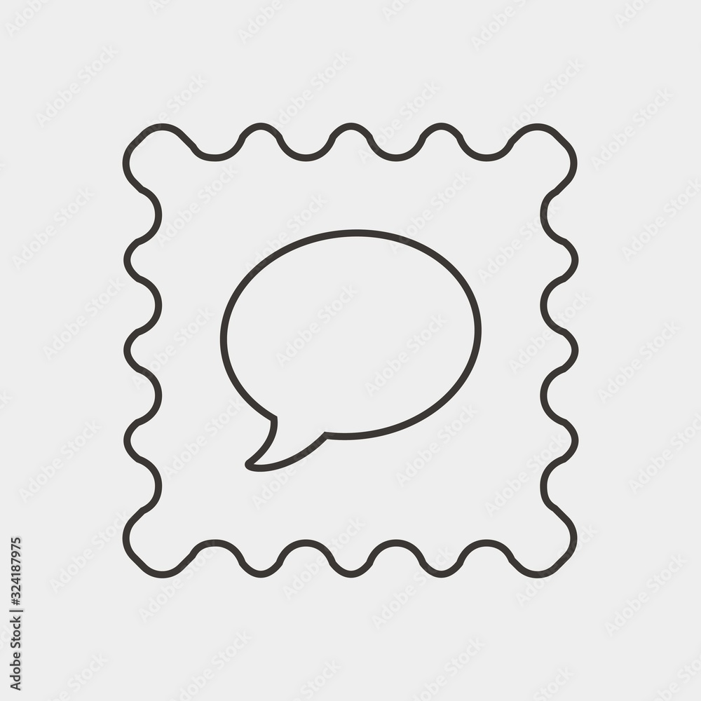 chat bubble icon vector illustration and symbol for website and graphic design chat bubble icon vector illustration and symbol for website and graphic design