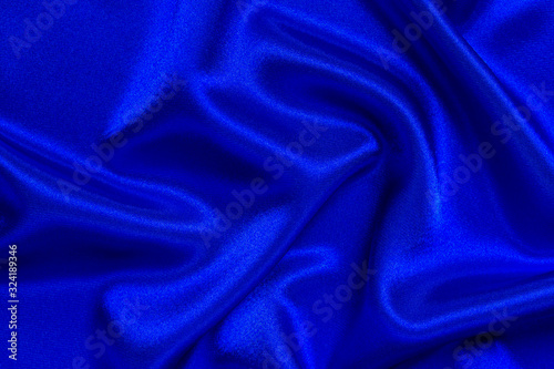 Beautiful blue cloth as background