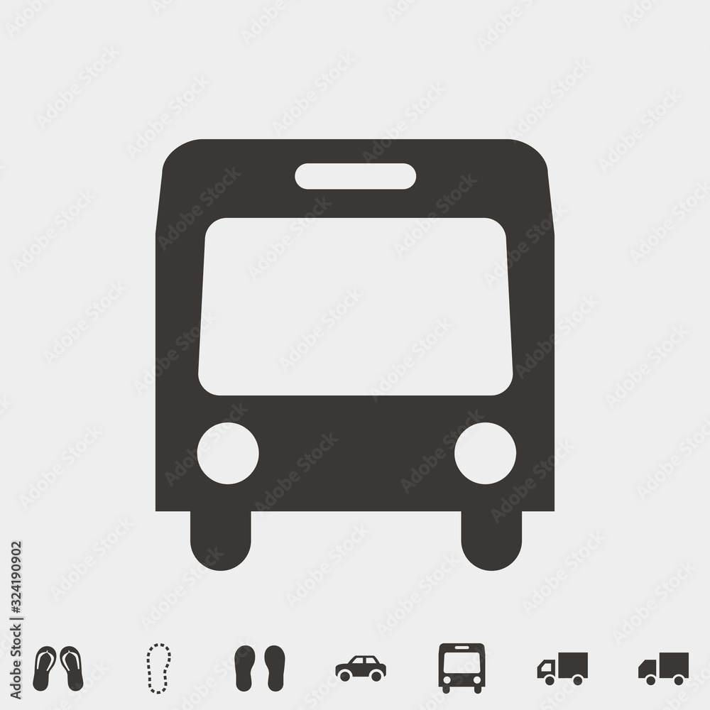 bus icon vector illustration and symbol for website and graphic design bus icon vector illustration and symbol for website and graphic design