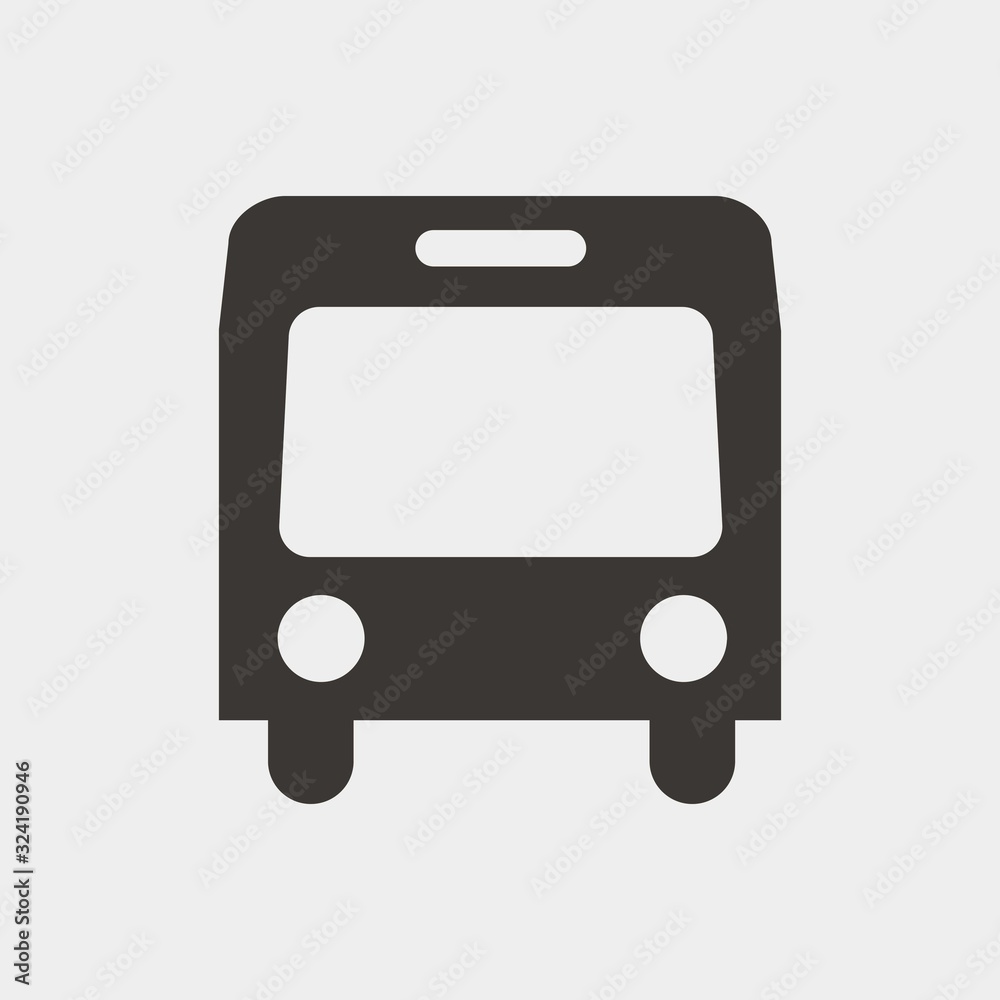 bus icon vector illustration and symbol for website and graphic design bus icon vector illustration and symbol for website and graphic design