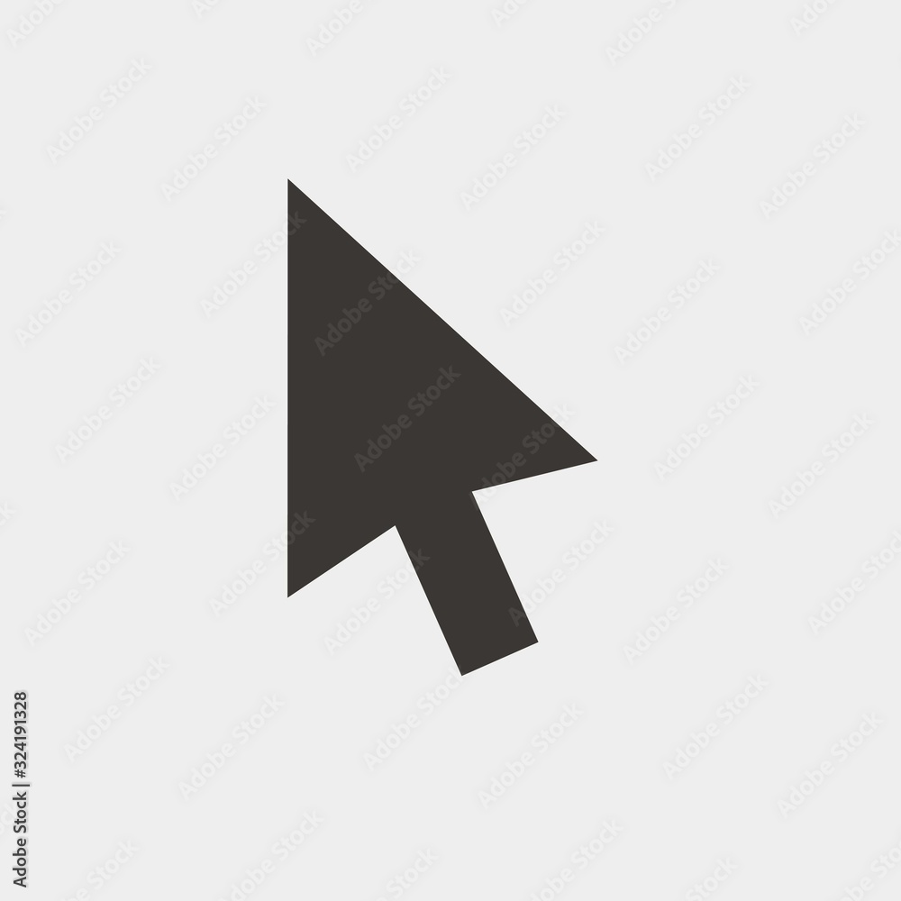 cursor icon vector illustration and symbol for website and graphic design cursor icon vector illustration and symbol for website and graphic design