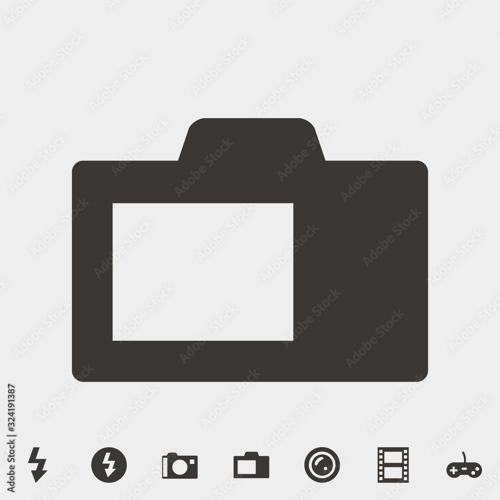 digital camera icon vector illustration and symbol for website and graphic design digital camera icon vector illustration and symbol for website and graphic design