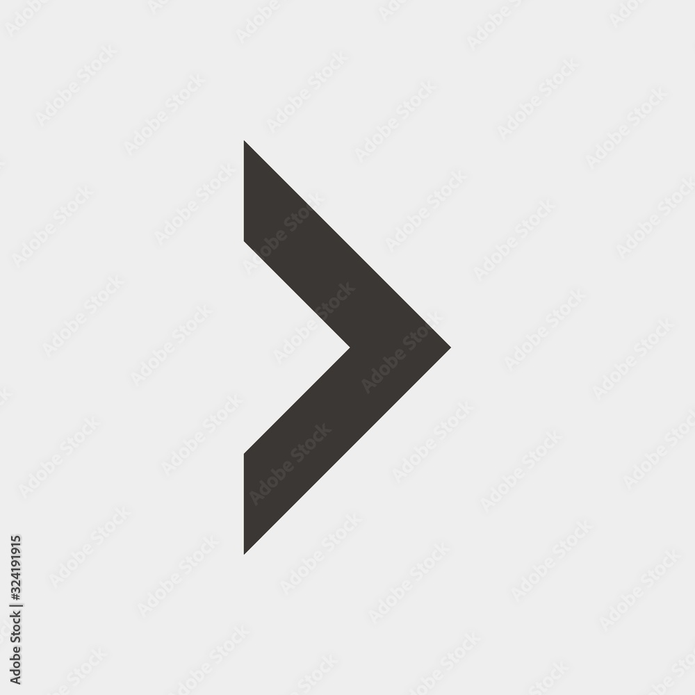 greater than icon vector illustration and symbol for website and graphic design greater than icon vector illustration and symbol for website and graphic design
