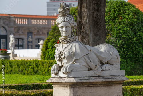 Visiting Queluz national palace