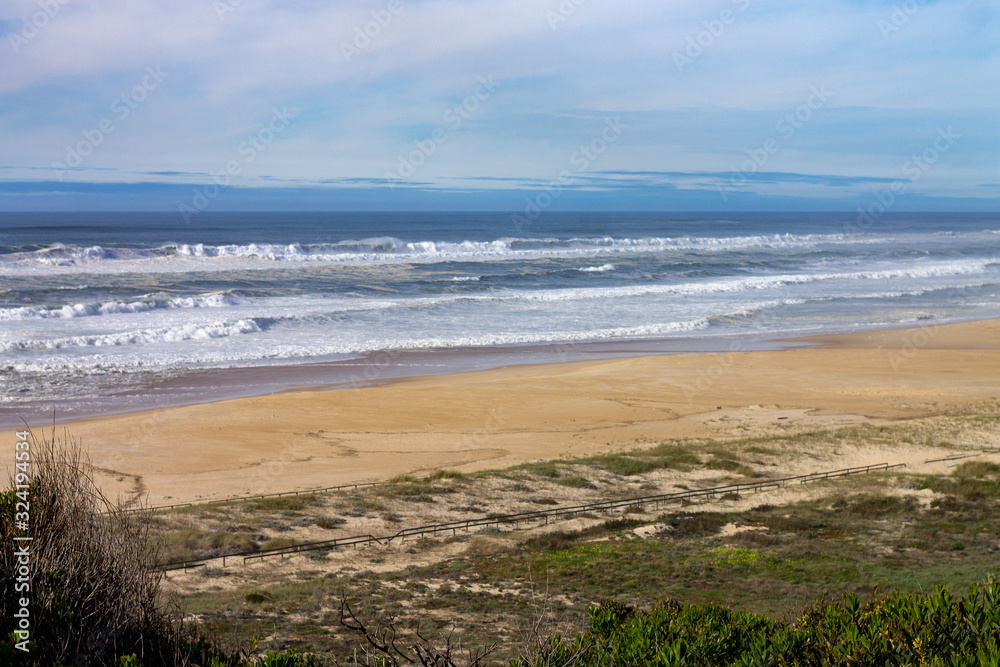 Praia Velha de S. Pedro de Moel em Portugal