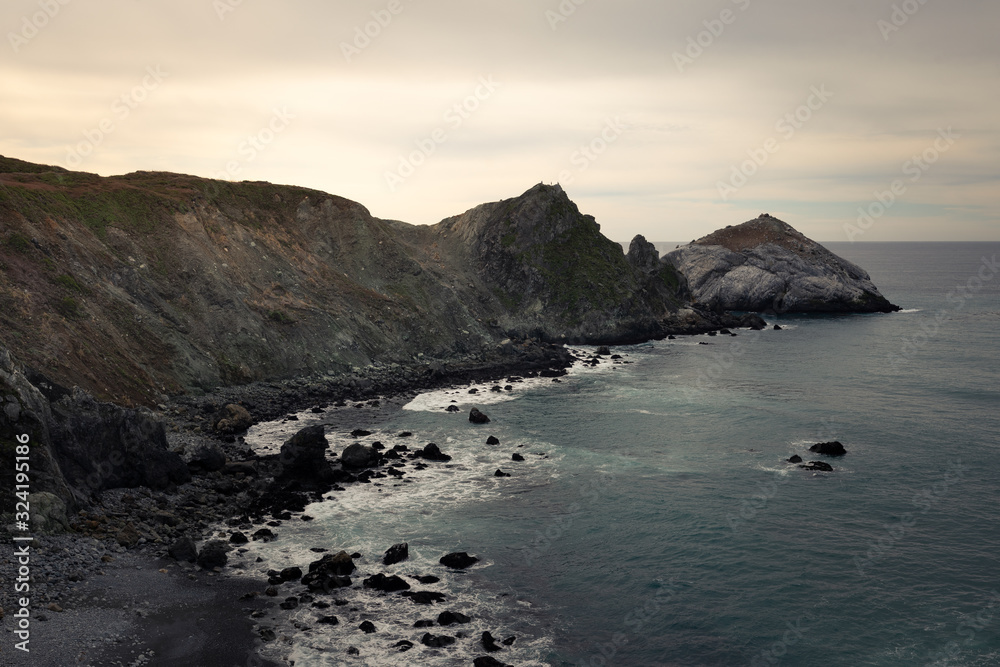 Big Sur highway views along California's coastline, United States. Big Sur highway views along California's coastline, United States.