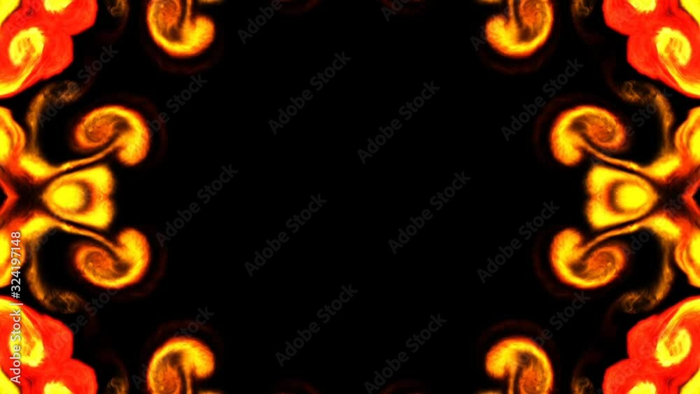 motion symmetrical colorful kaleidoscope pattern motion symmetrical colorful kaleidoscope pattern