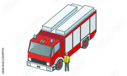 Feuerwehrauto, Feuerwehr, Tanklöschahrzeug