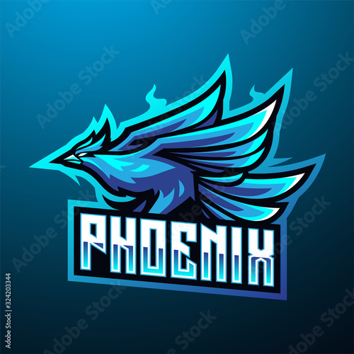 Phoenix mascot logo