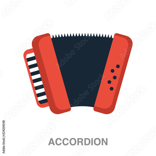 accordion flat icon on white transparent background. You can be used black ant icon for several purposes.