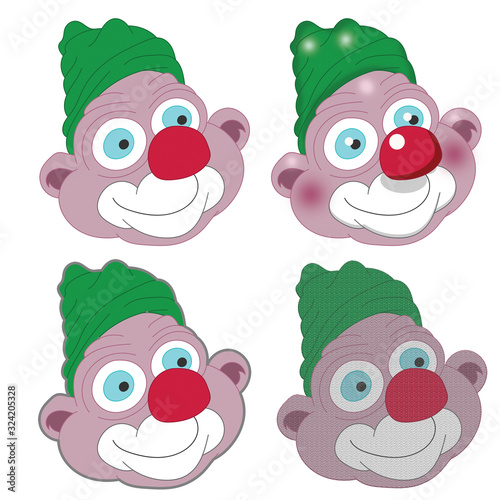 Fotografi Clown coloré