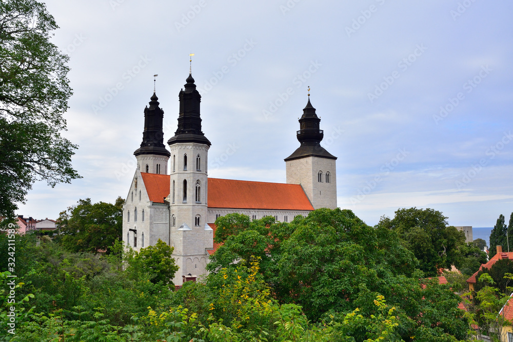 Dom zu Visby , Sankt-Maria-Kirche auf Gotland