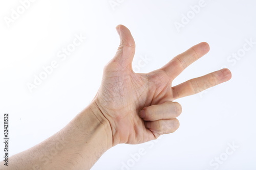 Hand Sign Two