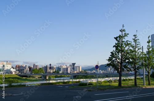 川辺の風景