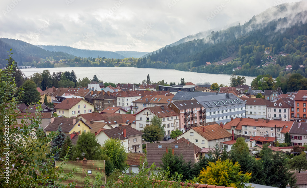 Fototapeta premium Gerardmer in France