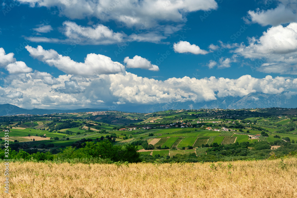 Rural landscape near Vasto, Abruzzo Rural landscape near Vasto, Abruzzo