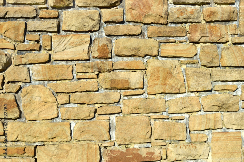 Fototapeta premium Sandsteinwand