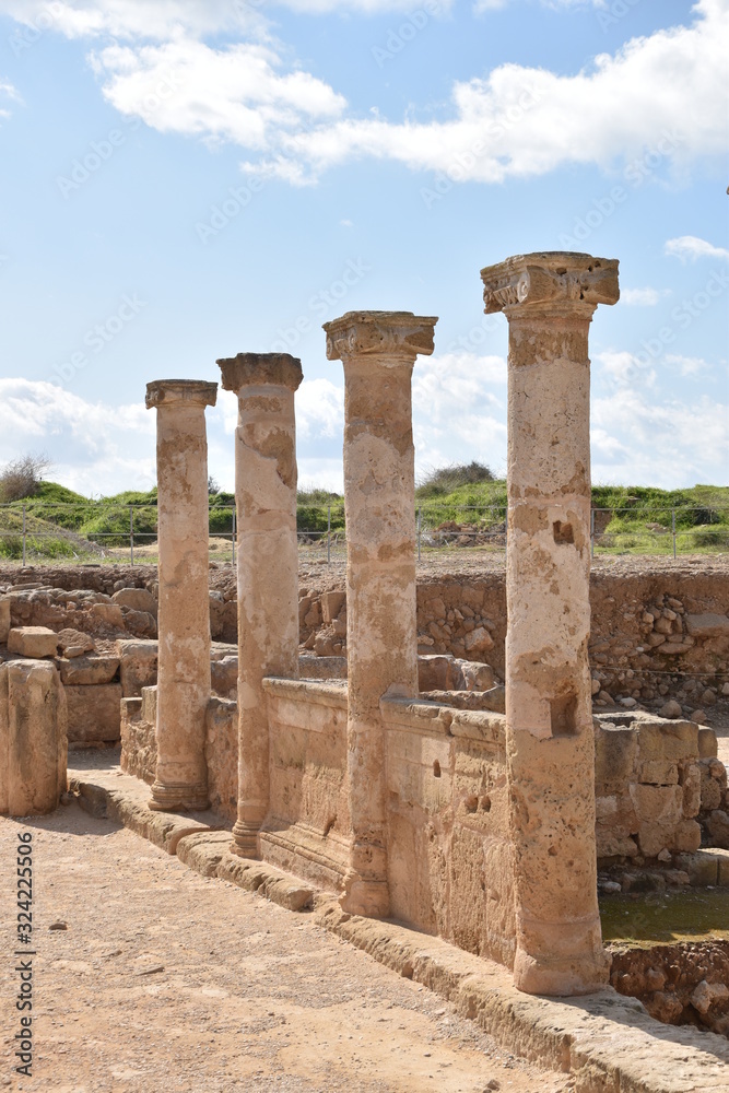 Park archeologiczny Paphos Cypr
