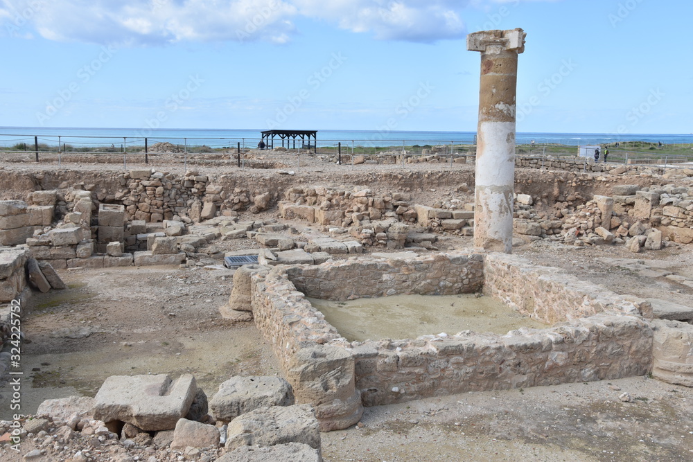 Park archeologiczny Paphos Cypr