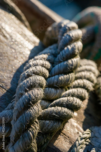 Thick nautical cord