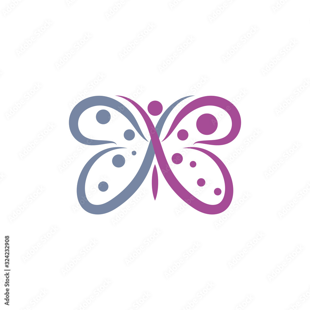 Beauty Butterfly icon design Beauty Butterfly icon design