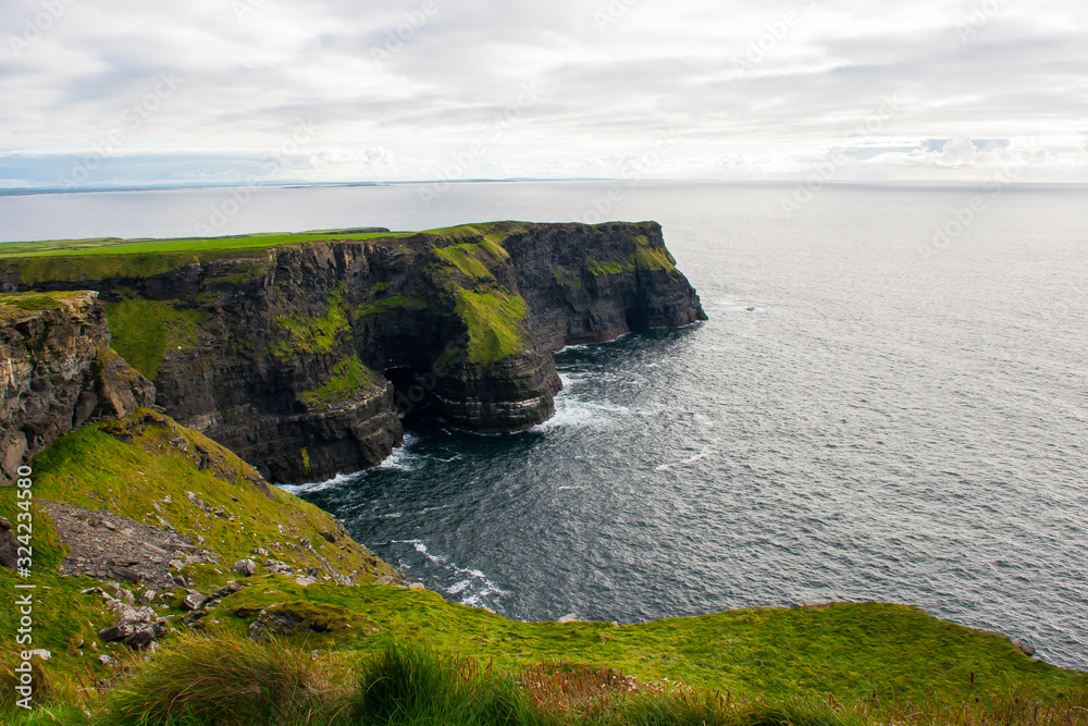 The cliffs of Moher in Co Clare in the West of Ireland