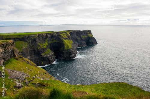 The cliffs of Moher in Co Clare in the West of Ireland