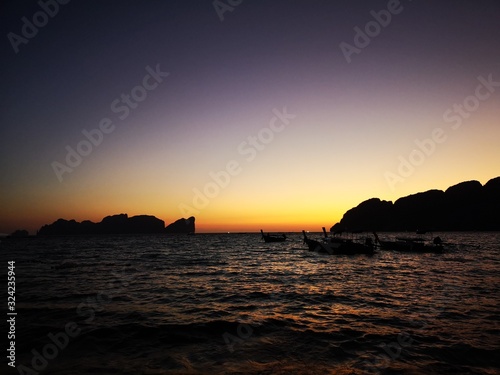 Sonnenuntergang Ko Phi Phi Thailand
