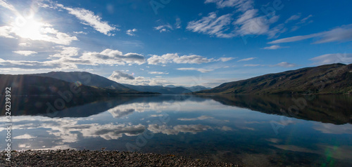 Loch Broom Ullapool in scotland reflections