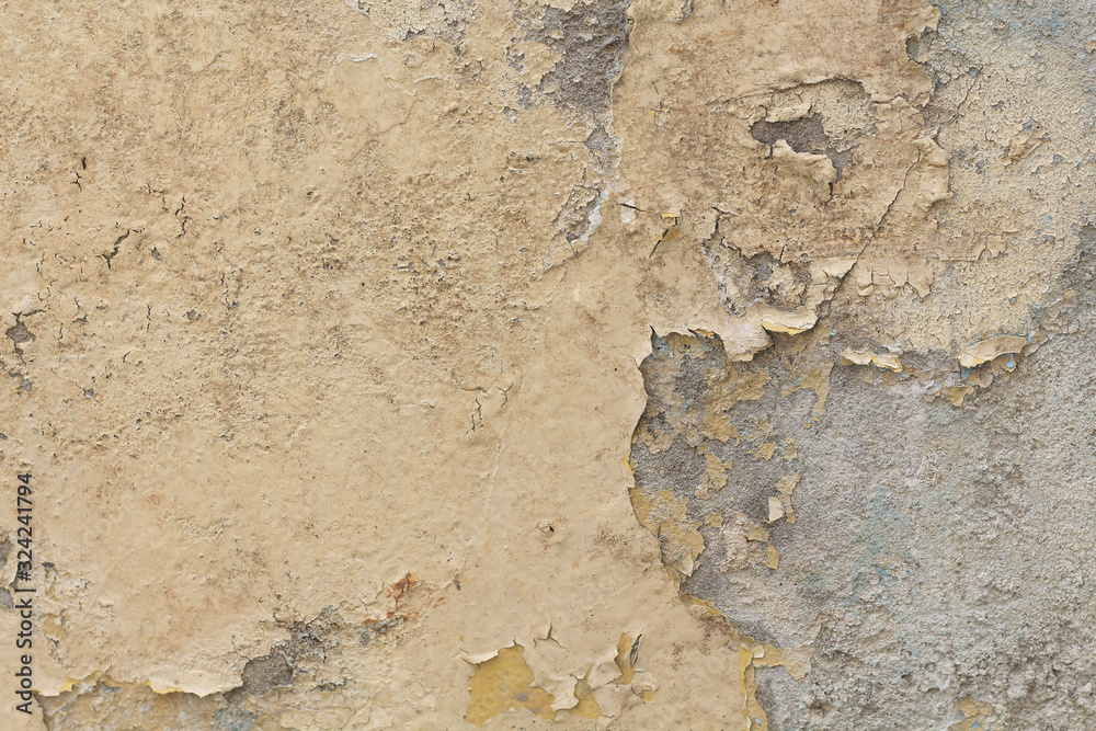 Fototapeta premium Cement rough wall abstract texture and background.