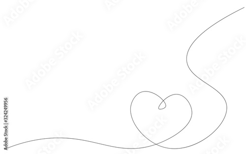 Heart background design vector illustration