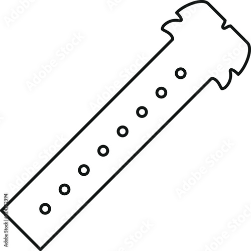 hanger attic icon, vector illustration