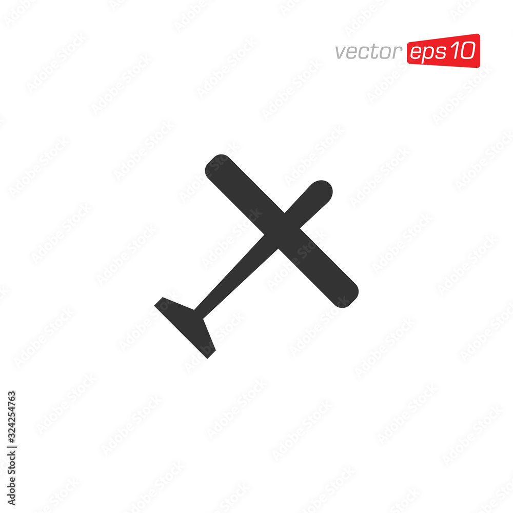 Plane Transportation Icon Logo Design Vector Plane Transportation Icon Logo Design Vector