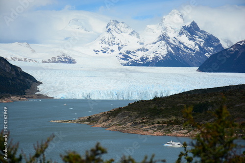 Vista del glaciar Perito Moreno, Argentina