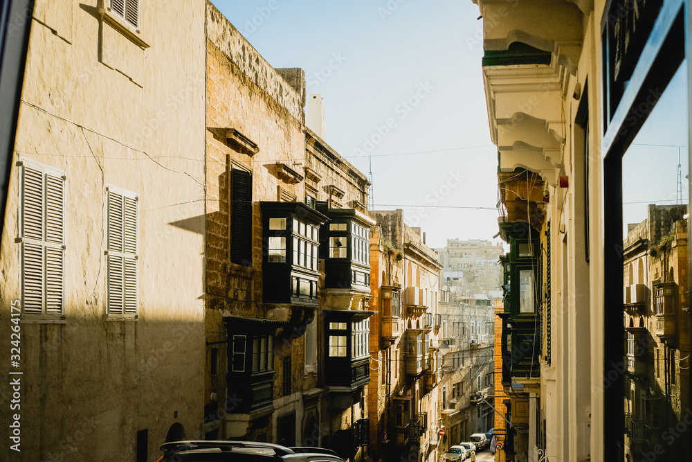 old street in malta