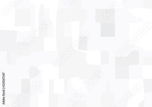 Abstract grayscale irregular rectangles texture background. Vector illustration.