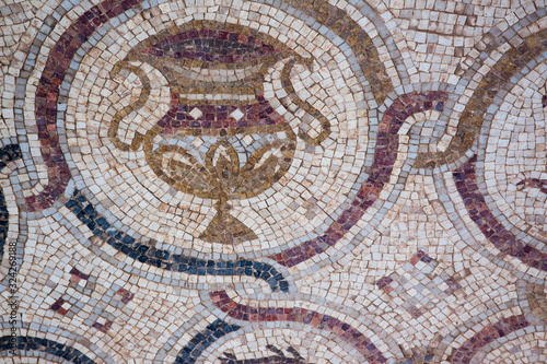 First century mosaic from Israel
