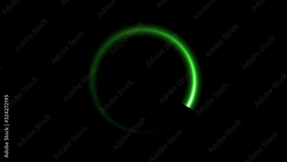 4k Loading Circle loop 60 fps on Black background 4k Loading Circle loop 60 fps on Black background
