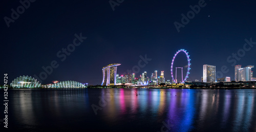Nightscape of Singapore